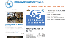 Desktop Screenshot of hv-altentreptow.de