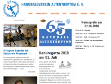 Tablet Screenshot of hv-altentreptow.de